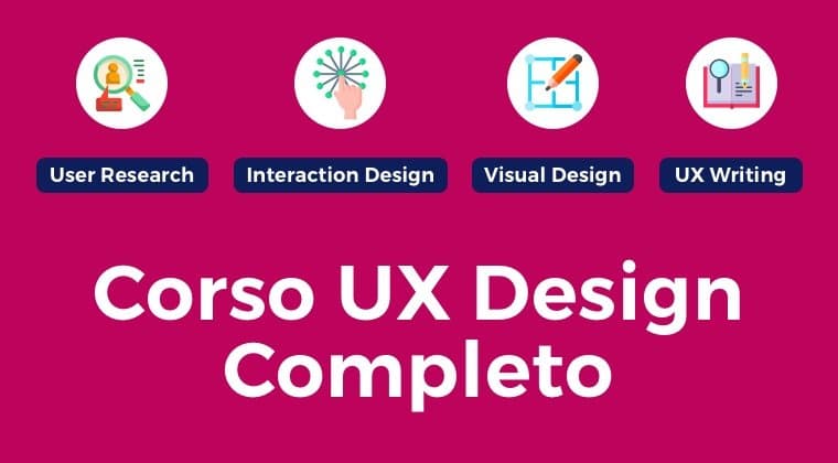 Il primo Corso di UX Design 100% online