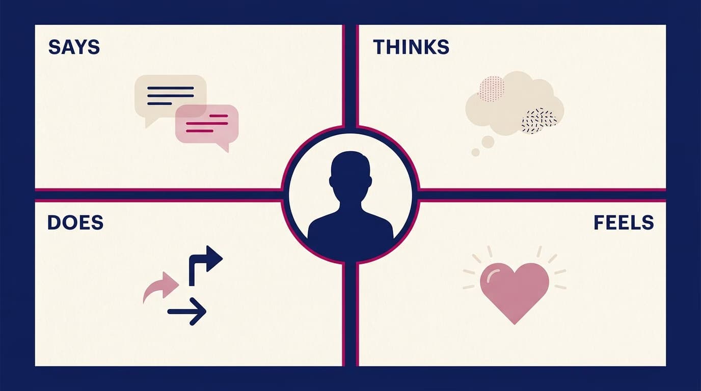 Empathy Map: cos'è e come si fa (con template)