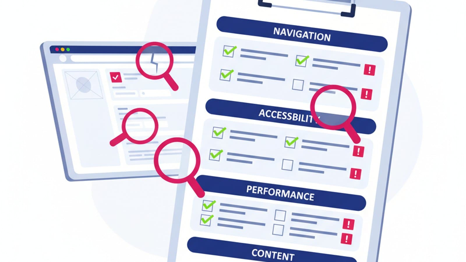 UX Audit โ la checklist completa di 50 punti (template gratuito)