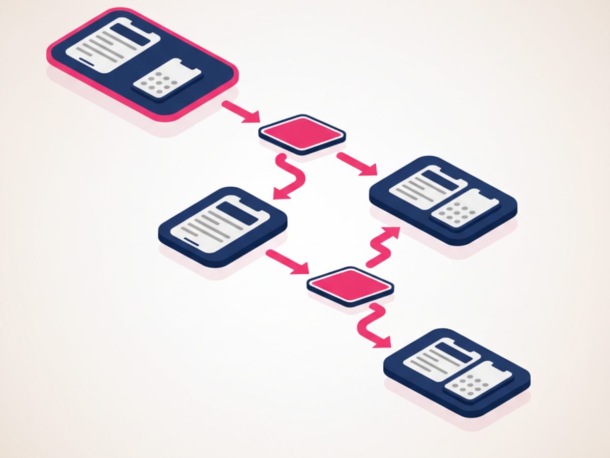 Illustrazione User Flow: come progettare flussi utente che convertono